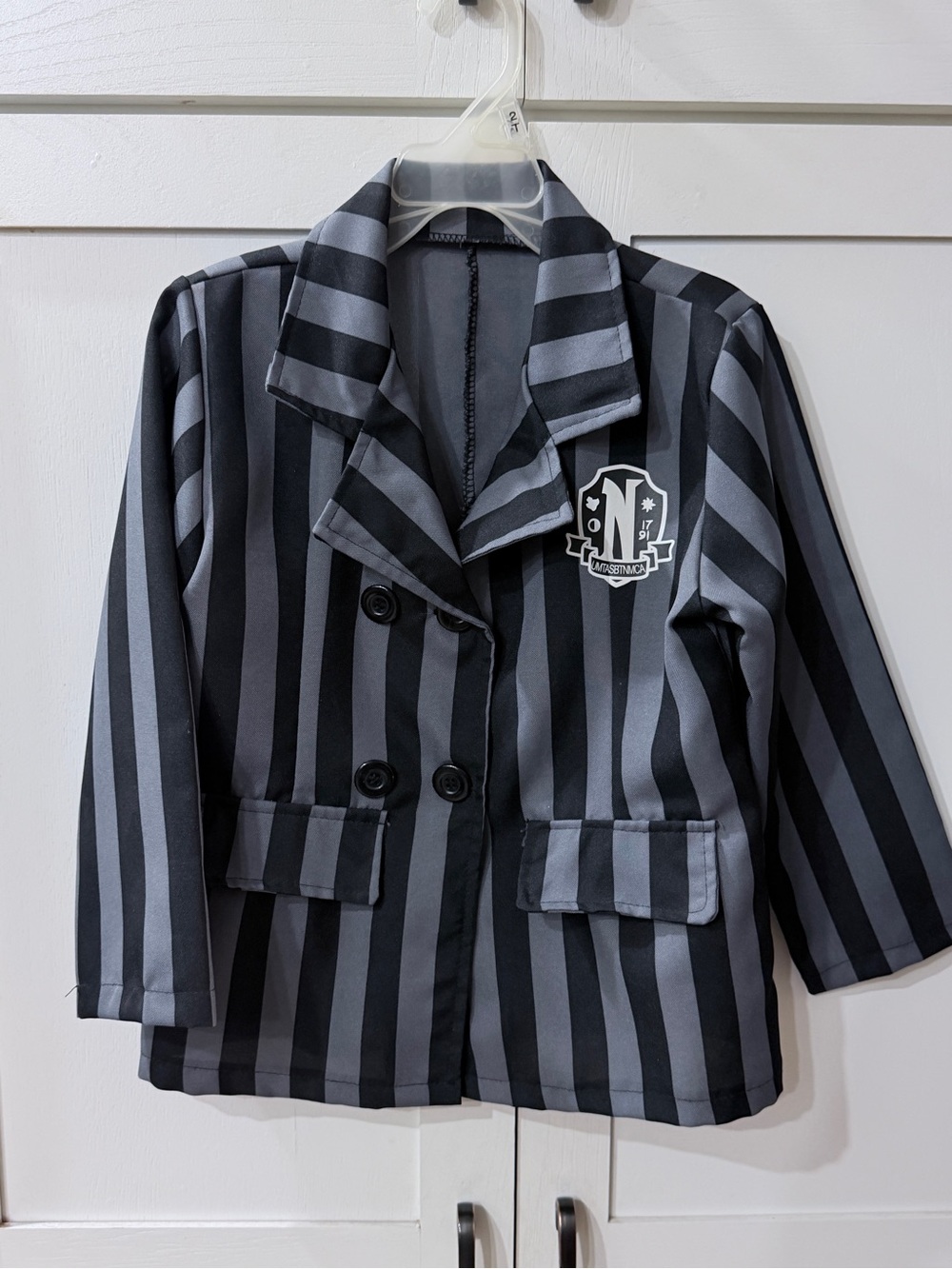 Nevermore academy uniform Wednesday Addams size 6t